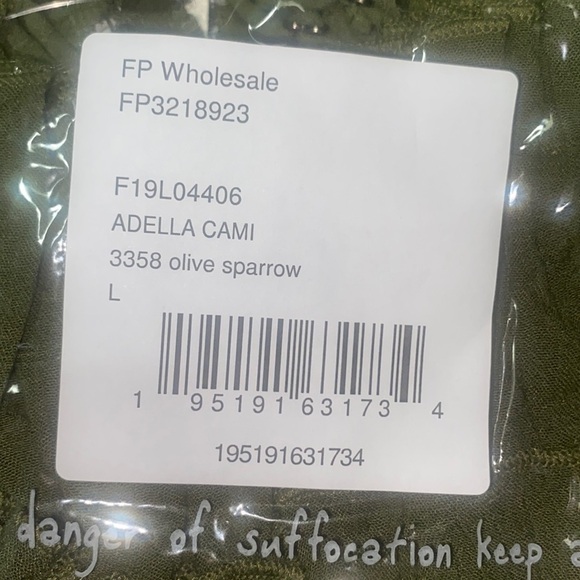 NWT Free People Adella camisole, XS/S and Large. - Picture 4 of 5